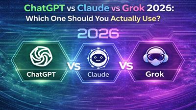 ChatGPT vs Claude vs Grok (2026): The Real Differences After Testing All Three