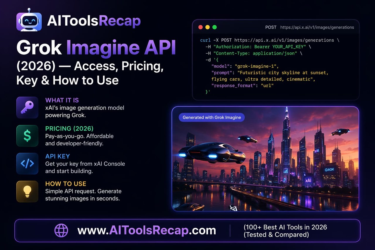 Grok Imagine API (2026): Access, Pricing, API Key & How to Use