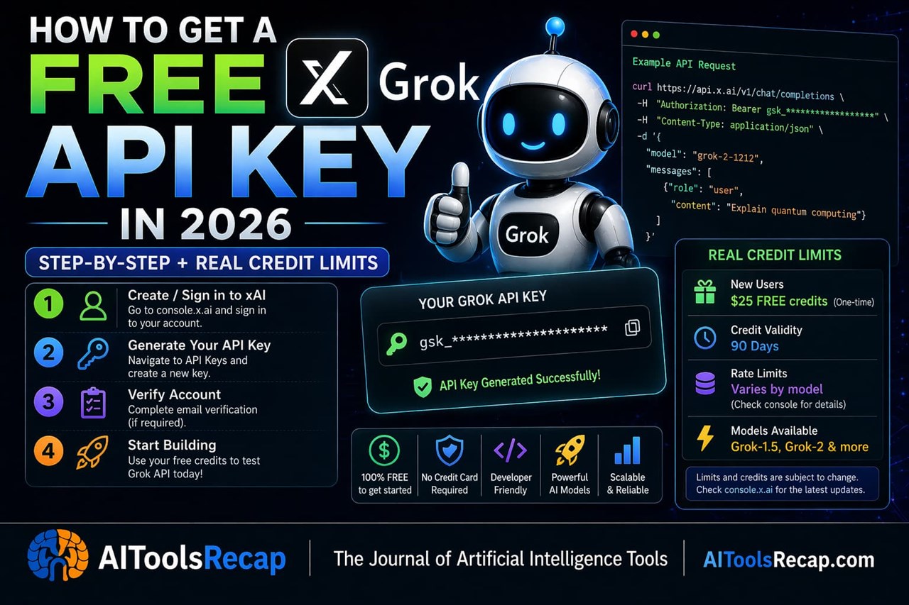 How to Get a Free Grok API Key in 2026 — Step by Step