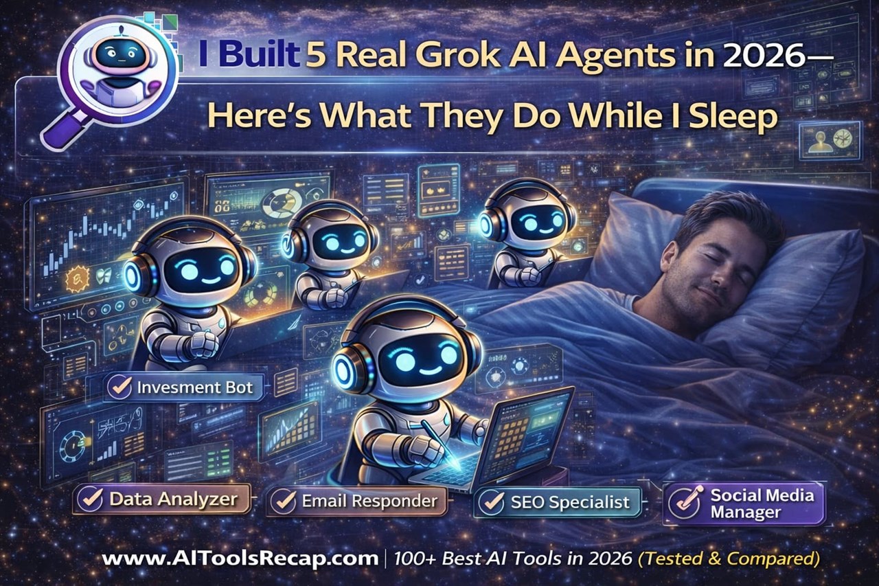 I Built 5 Real Grok AI Agents in 2026 – Here’s What They Do While I Sleep