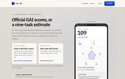 GAIvsIQ — Free Online IQ Test logo